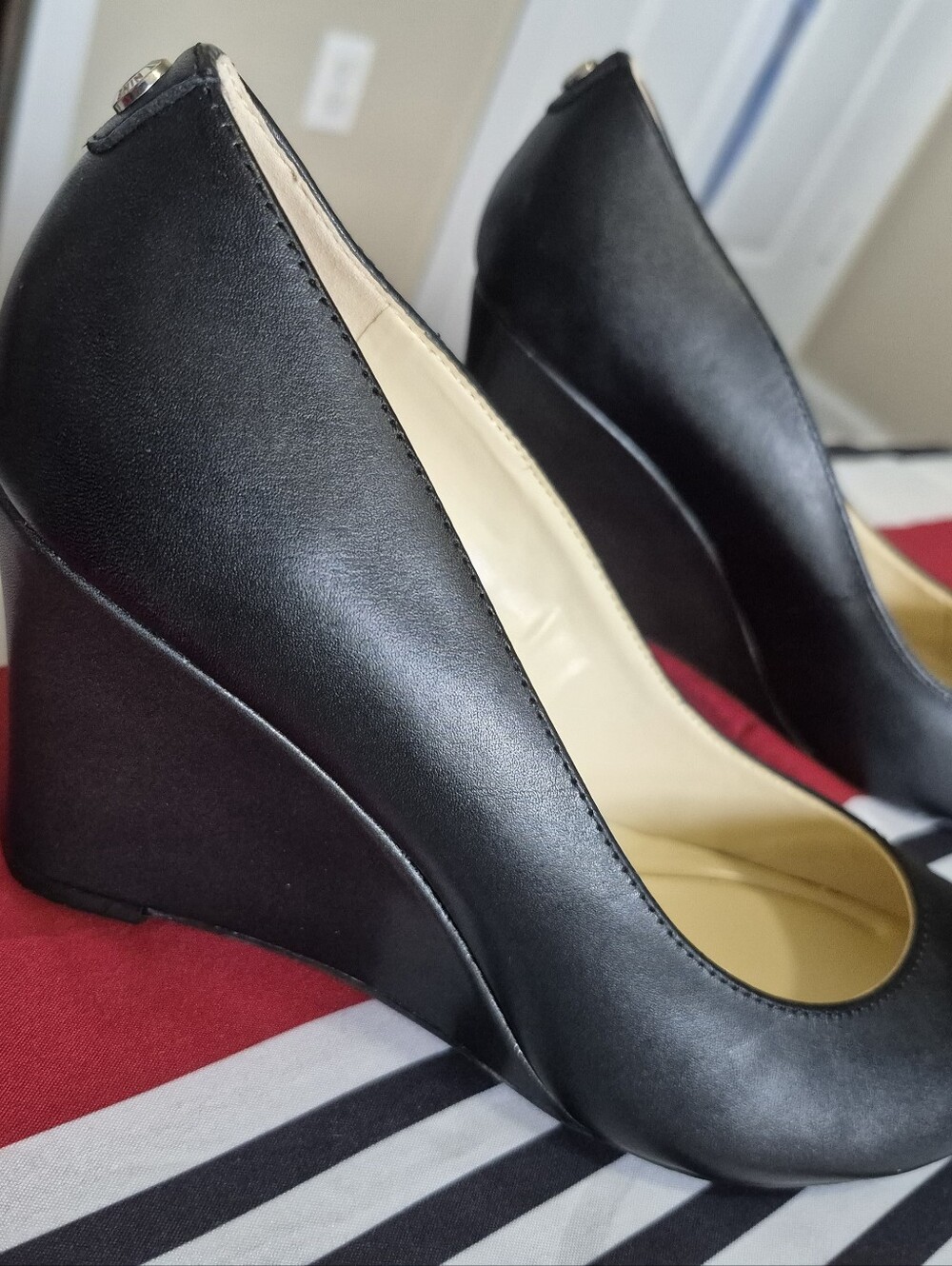 Nine West Black Wedge Pumps - Classic Women’s Wedges